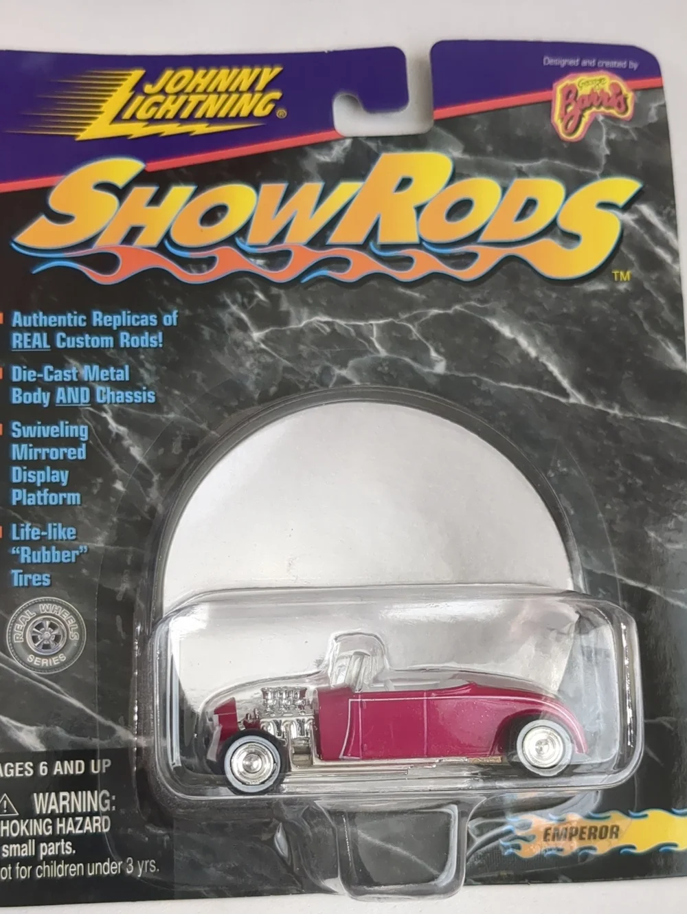 Johnny Lightning Showrods Emperor George Barris Die Cast Car